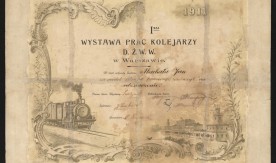 Pierwsza Wystawa Prac Kolejarzy D.Ż.W.W.